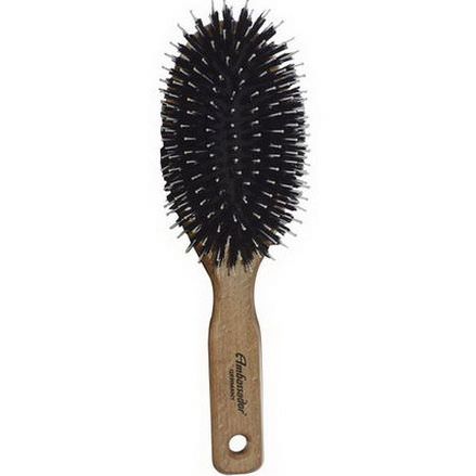 Fuchs Brushes, Ambassador Hair Brush, Oval, Oak Handle, 1 Brush