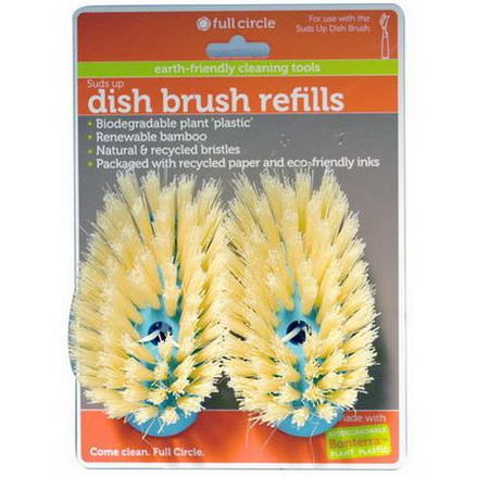 Full Circle Home LLC, Suds Up Dish Brush Refills, 2-Pack