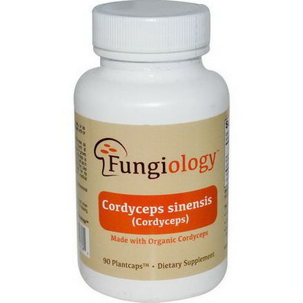 Fungiology Cordyceps, 90 Veggie Plantcaps
