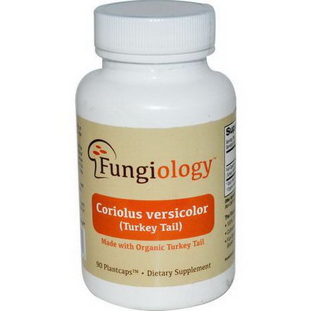 Fungiology Turkey Tail, 90 Veggie Plantcaps