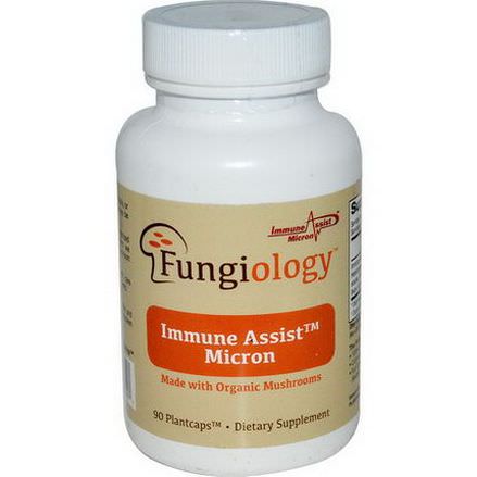 Fungiology, Immune Assist Micron, 90 Veggie Plantcaps