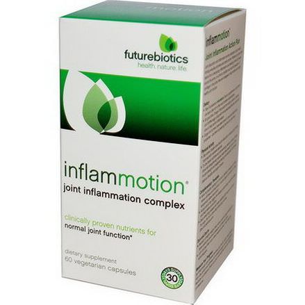 FutureBiotics, InflamMotion, Joint Inflammation Complex, 60 Veggie Caps