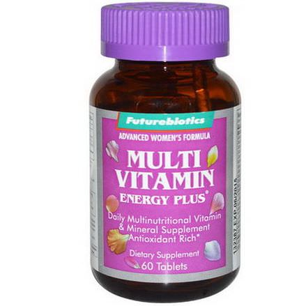 FutureBiotics, Multi Vitamin Energy Plus for Women, 60 Tablets