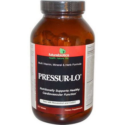 FutureBiotics, Pressur-Lo, Multi Vitamin, Mineral&Herb Formula, 270 Tablets