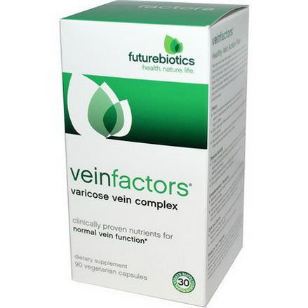 FutureBiotics, VeinFactors, Varicose Vein Complex, 90 Veggie Caps
