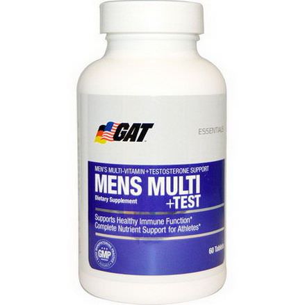 GAT, Mens Multi Test, 60 Tablets