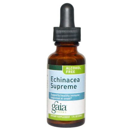 Gaia Herbs, Echinacea Supreme, Alcohol Free 30ml