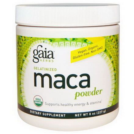 Gaia Herbs, Gelatinized Maca Powder 227g