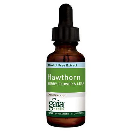 Gaia Herbs, Hawthorn, Berry, Flower&Leaf, Alcohol-Free 30ml