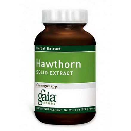 Gaia Herbs, Hawthorn Solid Extract 227g