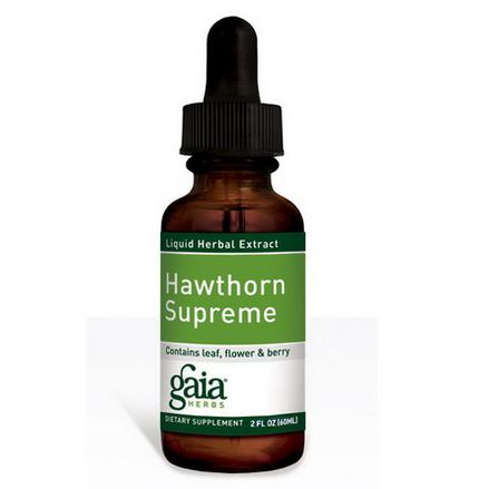 Gaia Herbs, Hawthorn Supreme 60ml