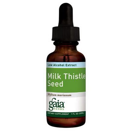 Gaia Herbs, Milk Thistle Seed 30ml