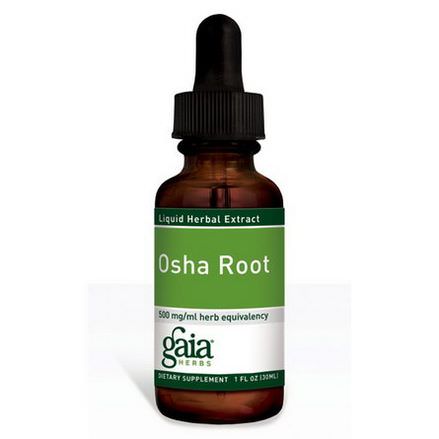 Gaia Herbs, Osha Root 30ml