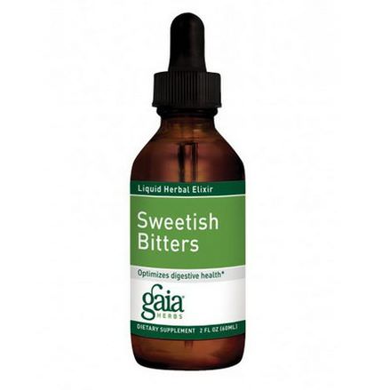 Gaia Herbs, Sweetish Bitters 60ml