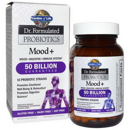 Garden of Life, Dr. Formulated Probiotics, Mood Ice