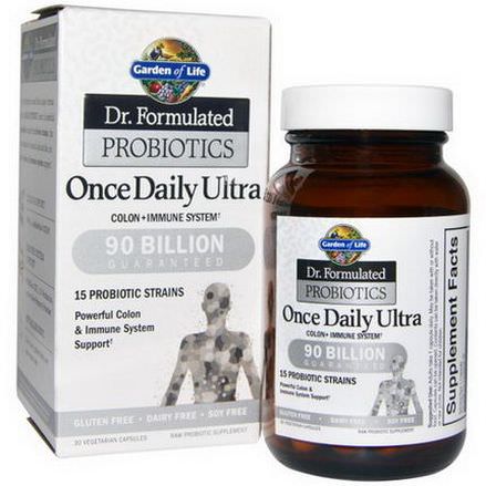 Garden of Life, Dr. Formulated Probiotics, Once Daily Ultra Ice