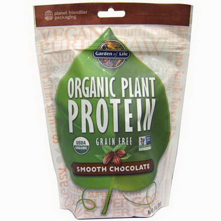 Garden of Life, Organic Plant Protein, Grain Free, Smooth Chocolate 280g