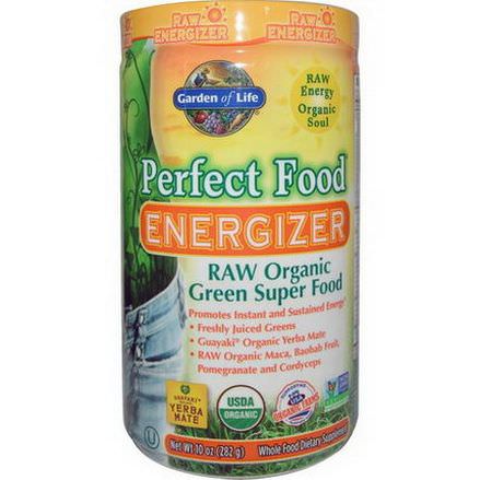 Garden of Life, Perfect Food Energizer, RAW Organic Green Super Food 282g
