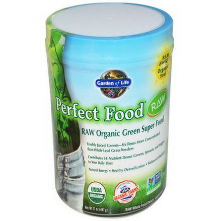 Garden of Life, Perfect Food, RAW Organic Green Super Food 481g