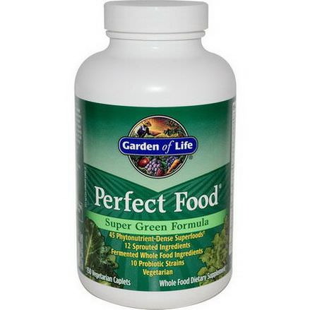 Garden of Life, Perfect Food, Super Green Formula, 150 Veggie Caplets