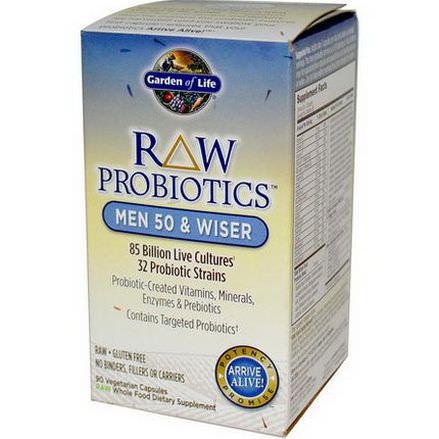 Garden of Life, RAW Probiotics, Men 50&Wiser Ice