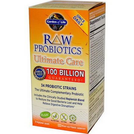 Garden of Life, RAW Probiotics, Ultimate Care Ice