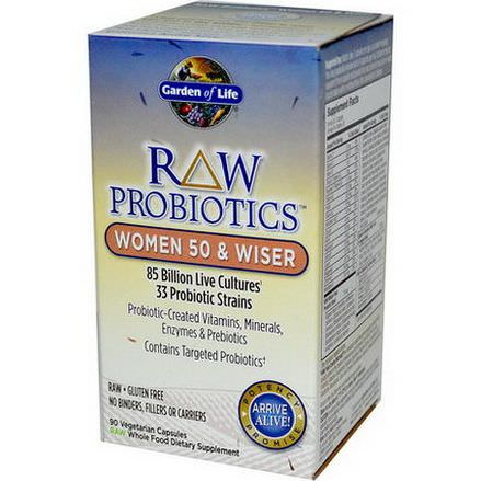 Garden of Life, RAW Probiotics, Women 50&Wiser Ice