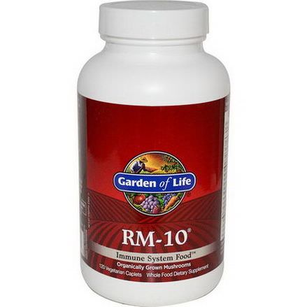 Garden of Life, RM-10, Immune System Food, 120 Veggie Caplets
