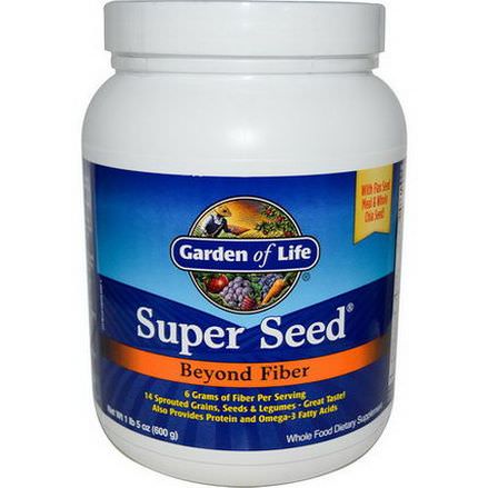 Garden of Life, Super Seed, Beyond Fiber 600g