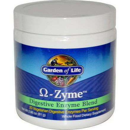 Garden of Life, ?-Zyme, Digestive Enzyme Blend 81g
