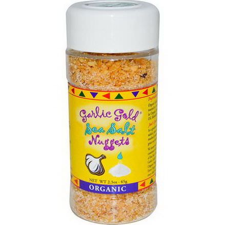 Garlic Gold, Organic Sea Salt Nuggets 65g