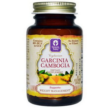 Genesis Today, Garcinia Cambogia, Vegetarian, 60 Veggie Caps