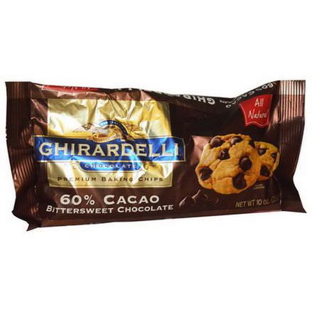 Ghirardelli, 60% Cocoa Bittersweet Chocolate Baking Chips 283g