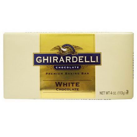 Ghirardelli, Premium Baking Bar, White Chocolate 113g