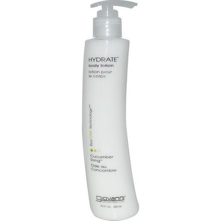 Giovanni, Hydrate, Body Lotion, Cucumber Song 250ml