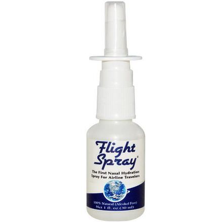 Global Source, Flight Spray, The First Nasal Hydration Spray for Airline Travelers 30ml