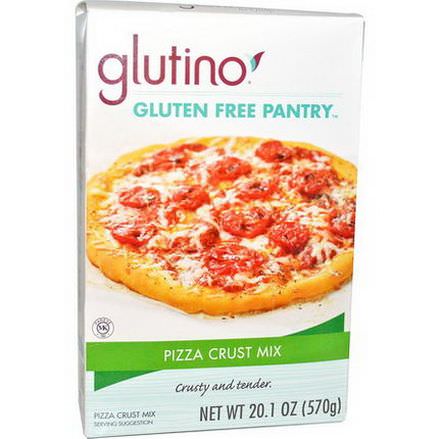 Gluten-Free Pantry, Glutino, Pizza Crust Mix 570g