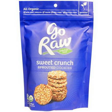 Go Raw, Organic, Sprouted Cookies, Sweet Crunch 85g