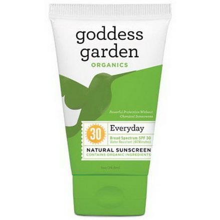 Goddess Garden, Organics, Everyday, Natural Sunscreen, SPF 30 29.6ml