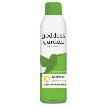 Goddess Garden, Organics, Everyday Natural Sunscreen, SPF 30 177ml