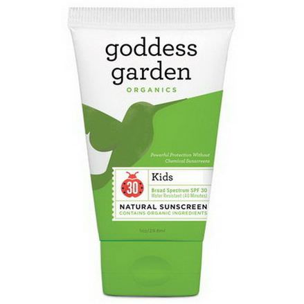 Goddess Garden, Organics, Kids, Natural Sunscreen, SPF 30 29.6ml