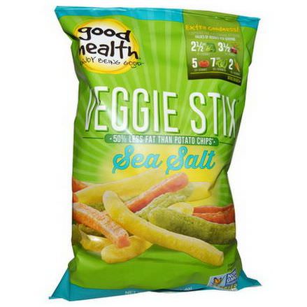 Good Health Natural Foods, Veggie Stix, Sea Salt 191.4g
