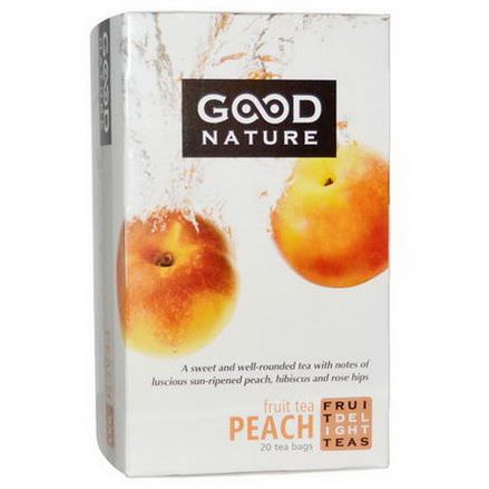 Good Nature Teas, Fruit Tea, Peach, 20 Tea Bags