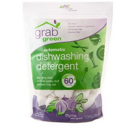 GrabGreen, Automatic Dishwashing Detergent, Thyme with Fig Leaf 1080g