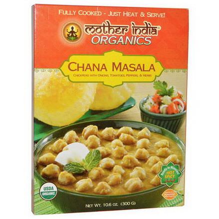 Great Eastern Sun, Mother India Organics, Chana Masala, Hot Spicy 300g