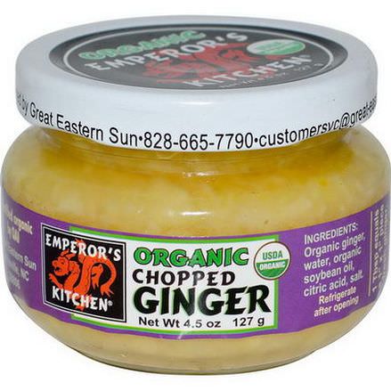Great Eastern Sun, Organic Chopped Ginger 127g