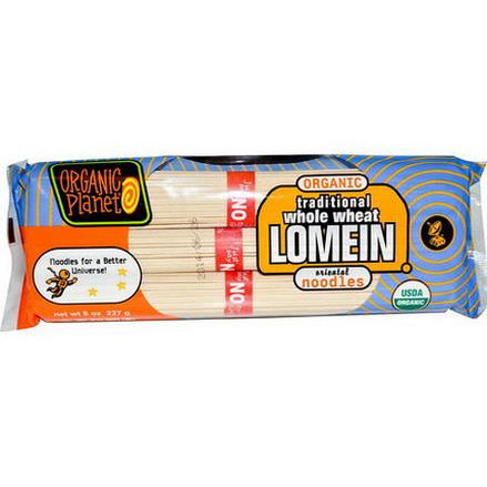Great Eastern Sun, Organic Planet, Traditional Whole Wheat Lomein Oriental Noodles 227g
