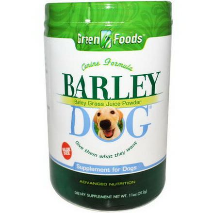 Green Foods Corporation, Barley Dog 312g