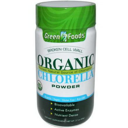 Green Foods Corporation, Organic Chlorella Powder 60g