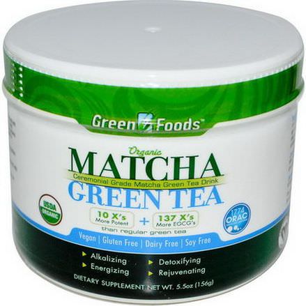 Green Foods Corporation, Organic Matcha Green Tea 156g
